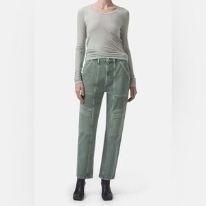 AGOLDE Cooper Cargo jeans in the 'Salamander' wash